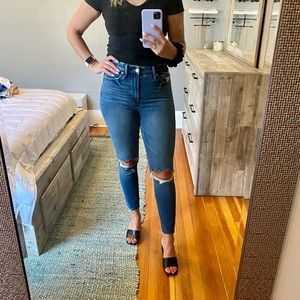 Good American Good Waist Crop Jean